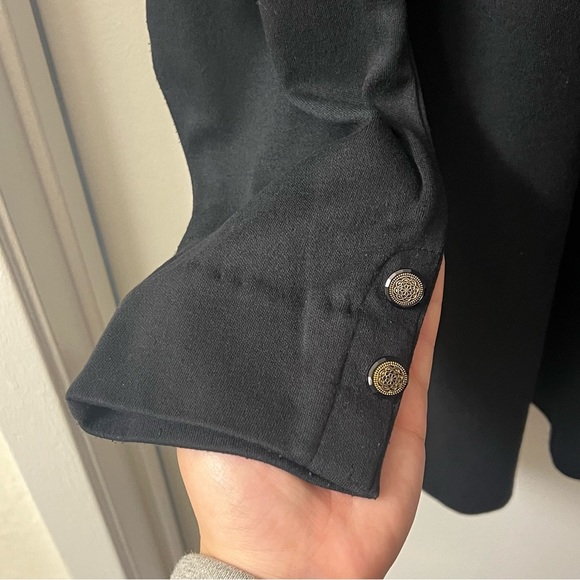 Vintage Ruth Norman Black Button up Sweater Women’s size XL - Picture 7 of 8